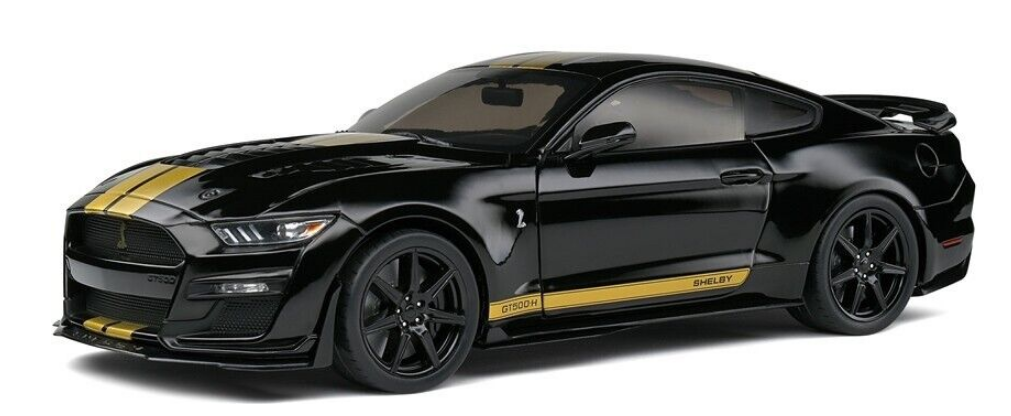 Solido 1:18 2023 Shelby GT500-H Black w/Gold Stripes