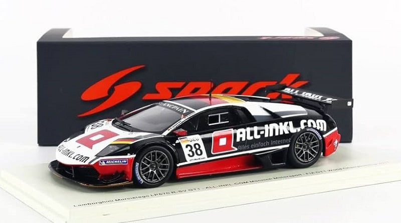 Spark 1:43 Lambo Murcielago LP670 R-SV #38 2011 GT1 World C/ship