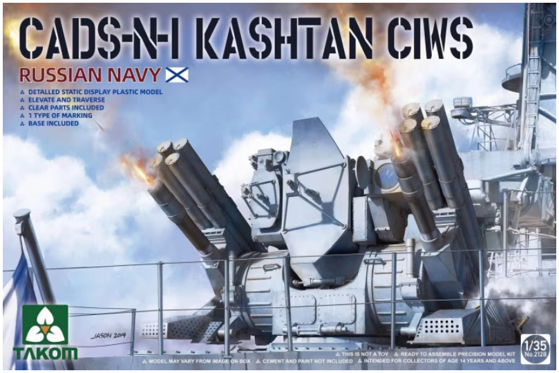 *Clearance* Takom  1:35 Russian Navy CADS-N-I Kashtan CIWS