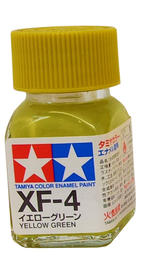 Tamiya XF-4 Enamel 10ml Flat Yellow Green
