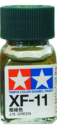 Tamiya XF-11 Enamel 10ml Flat J.N Green