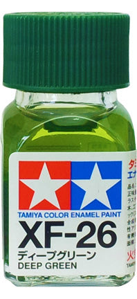 Tamiya XF-26 Enamel 10ml Flat Deep Green