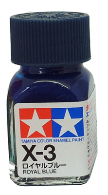 Tamiya X-3 Enamel 10ml Royal Blue