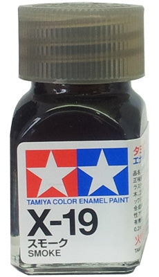 Tamiya X-19 Enamel 10ml Smoke