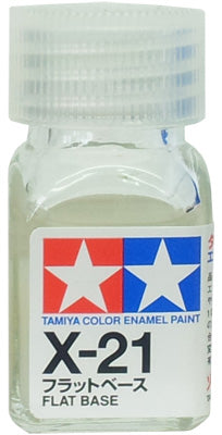 Tamiya X-21 Enamel 10ml Flat Base