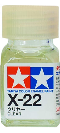 Tamiya X-22 Enamel 10ml Clear