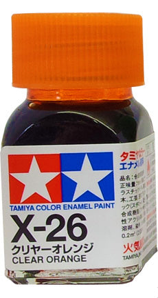 Tamiya X-26 Enamel 10ml Clear Orange