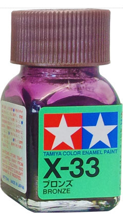 Tamiya X-33 Enamel 10ml Bronze