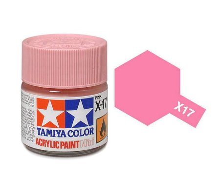 Tamiya X17 Acrylic 10ml Pink