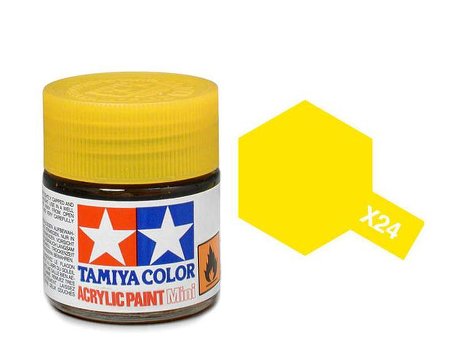 Tamiya X24 Acrylic 10ml Clear Yellow