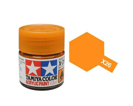 Tamiya X26 Acrylic 10ml Clear Orange