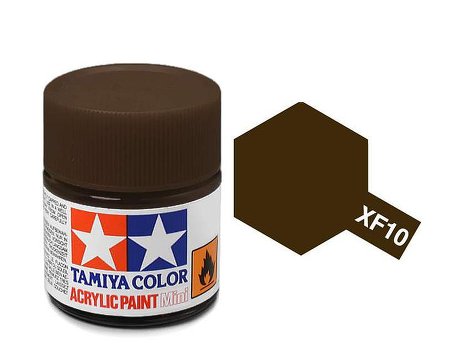 Tamiya XF10 Acrylic 10ml Flat Brown