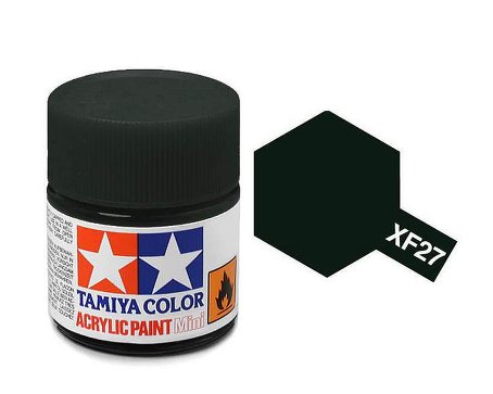 Tamiya XF27 Acrylic 10ml Black Green
