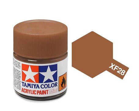 Tamiya XF28 Acrylic 10ml Dark Copper