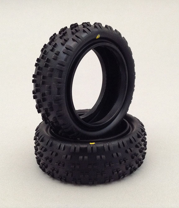 Schumacher Wide Stagger Yellow 4wd Front