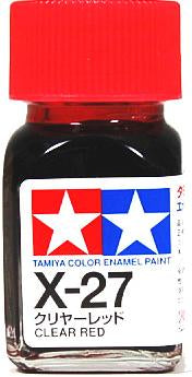 Tamiya X-27 Enamel 10ml Clear Red