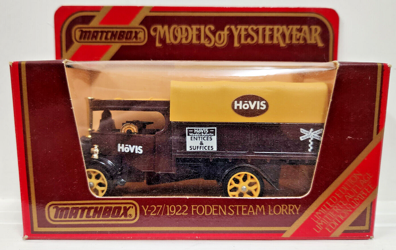 Matchbox MOY Y-27 Foden Steam Lorry Hovis