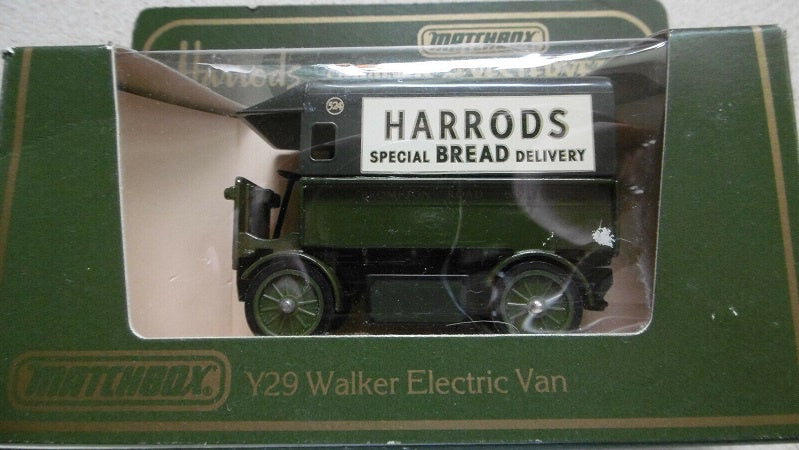 Matchbox MOY Y29 Walker Electric Van Harrods