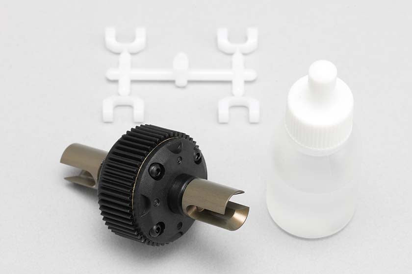 Yokomo Y2-500GSA - Plastic Gear Differential Set Assembled with Aluminium Drive Cup