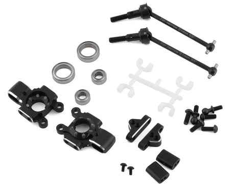 Teams aluminum 3-piece rear hub carrier set for YD-2