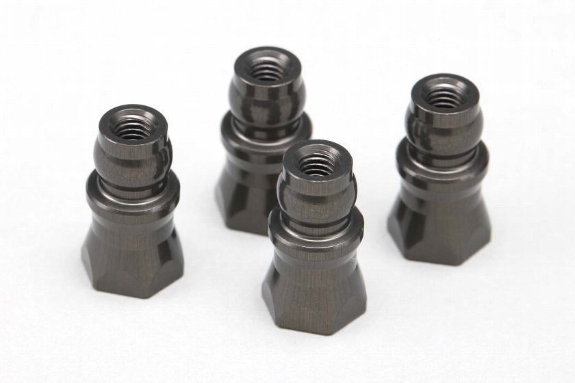 Aluminum 13mm shock cap ball (4 pieces)