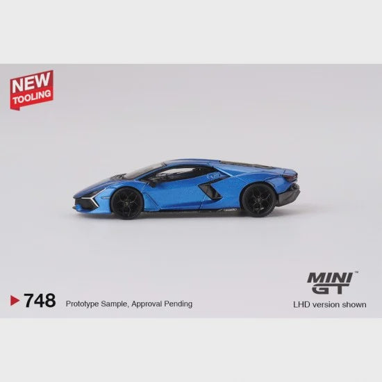 MINI GT 1:64 Lamborghini Revuelto Blu Eleos