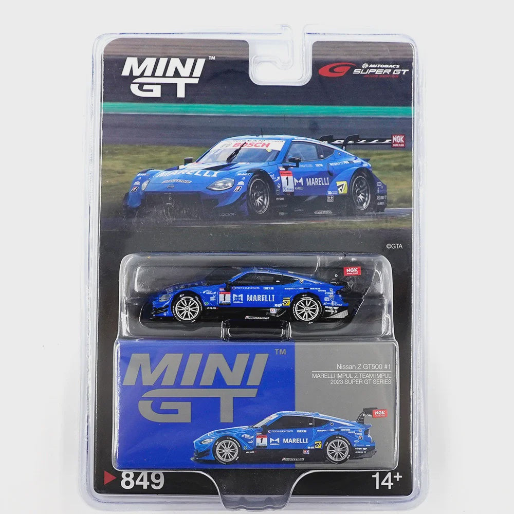 MiniGT 1:64 Nissan Z GT500 #1 Marelli Impul Z 2023 Super GT Series