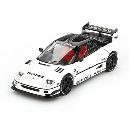 MiniGT 1:64 Mazda AZ-1 Liberty Walk LB40 White 2024 Tokyo Auto Salon