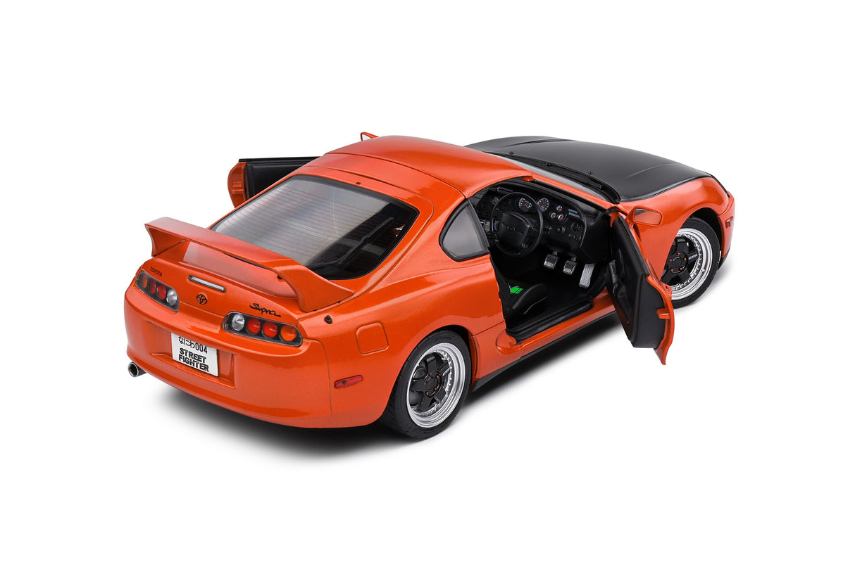 Solido 1:18 1993 Toyota Supra Mk4 (A80) Streetfighter Orange