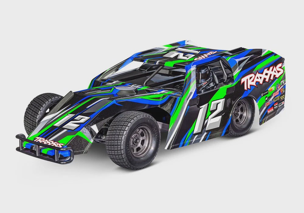 Traxxas Mudboss Slash Modified Dirt Oval Racer BL-2S Green