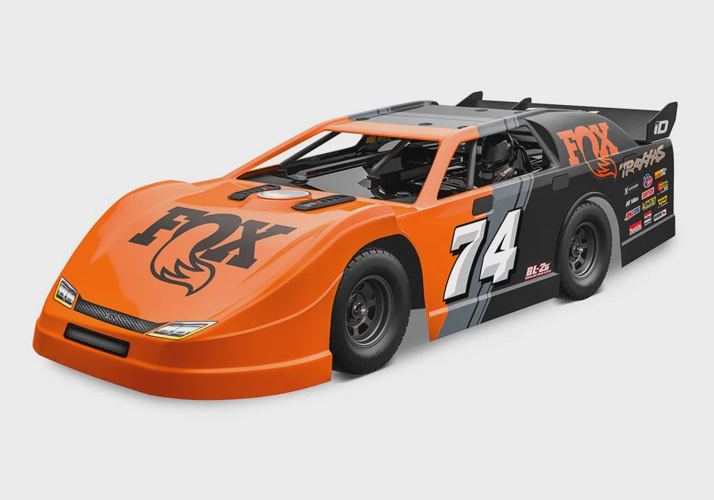 Traxxas 104364-74-FOX Slash Late Model BL-2s