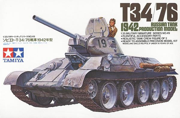 Tamiya 1:35 T34/76 1942 Prod. (LW)