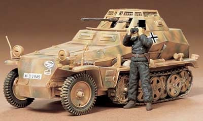 *Vintage* Tamiya 1:35 German Sd.Kfz.250/9 (LW)
