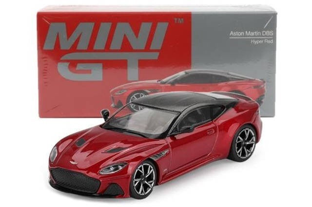 MiniGT 1:64 Aston Martin DBS Hyper Red
