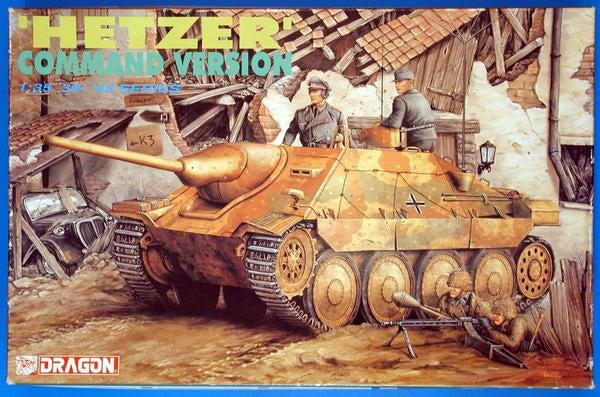 *Aged Decals* Dragon 1:35 German Hetzer Command Version