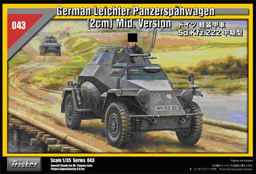 Tristar 1:35 German Leichter Panzerspahwagen 2cm Mid. Version