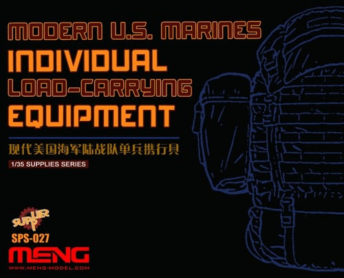 Meng 1:35 Modern US Individual Load-Carrying Equip. Resin Set (LW)