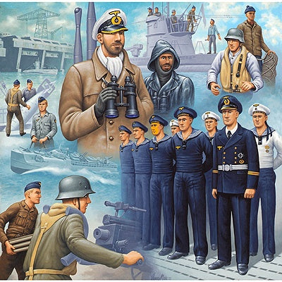 Revell 1:72 German Navy Figures WWII (LW)