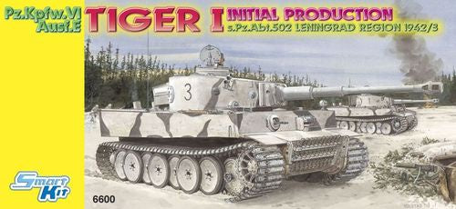 Dragon 1:35 Pz.Kpfw.VI Tiger I Initial Prod. s.Pz.Abt.502