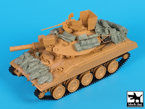 Black Dog 1:35 M551 Sheridan Gulf War Accessories Resin Set (LW)