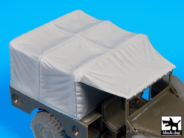 Black Dog 1:35 US Dodge Canvas Resin Accessories Set (LW)