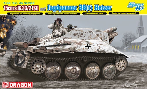 Dragon 1:35 15cm s.lG.33/2(Sf) auf Jagdpanzer 38(t) Hetzer