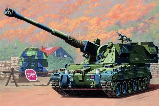 Trumpeter 1:35 British 155mm AS-90 Self-Prop. Howitzer (LW)