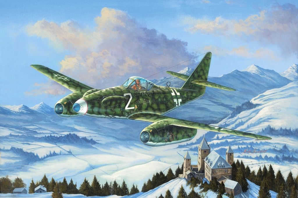*Extras* Hobbyboss 1:48 Messerschmitt Me 262 A-1a/U3 (LW)