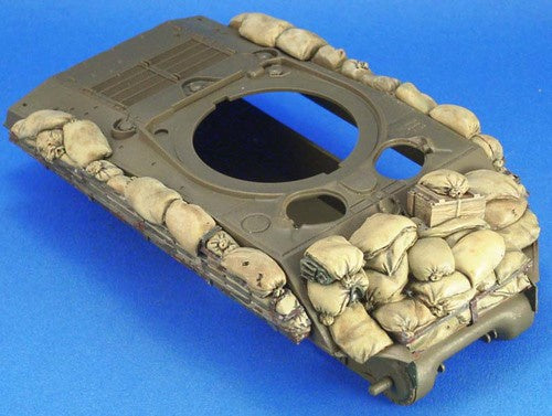 Legend 1:35 Sherman M4A3 Sandbag Armour Resin Set