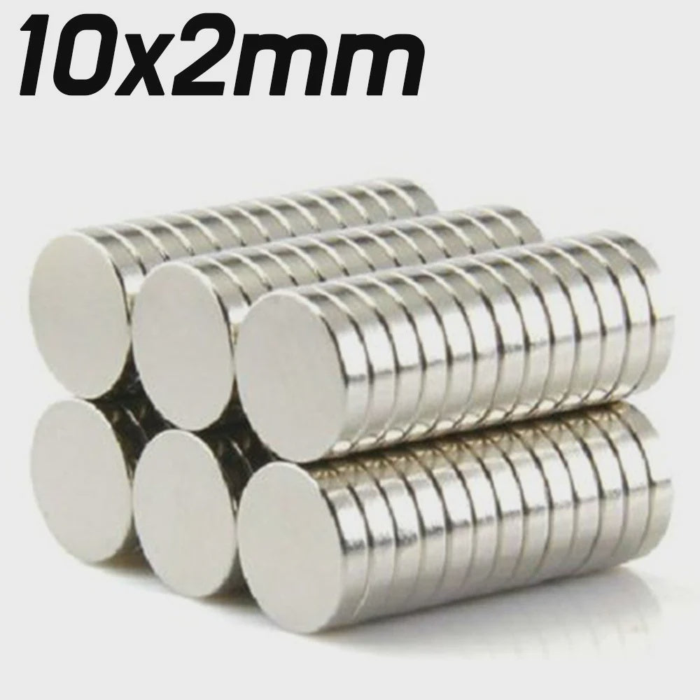 Neodymium Magnet 10mm x 2mm 2PC