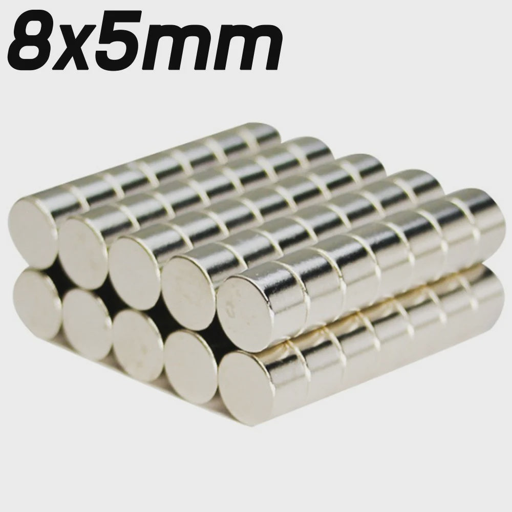 Neodymium Magnet 8mm x 5mm 2pc
