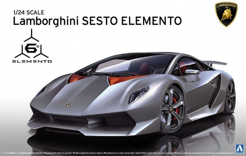 Aoshima 1:24 Lamborghini Sesto Elemento (LW)