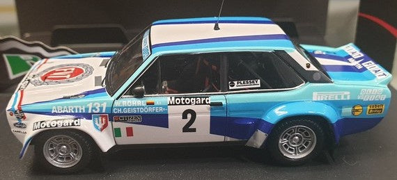 Trofeu 1:43 1980 Fiat 131 Abarth "works Team" NZ Rally