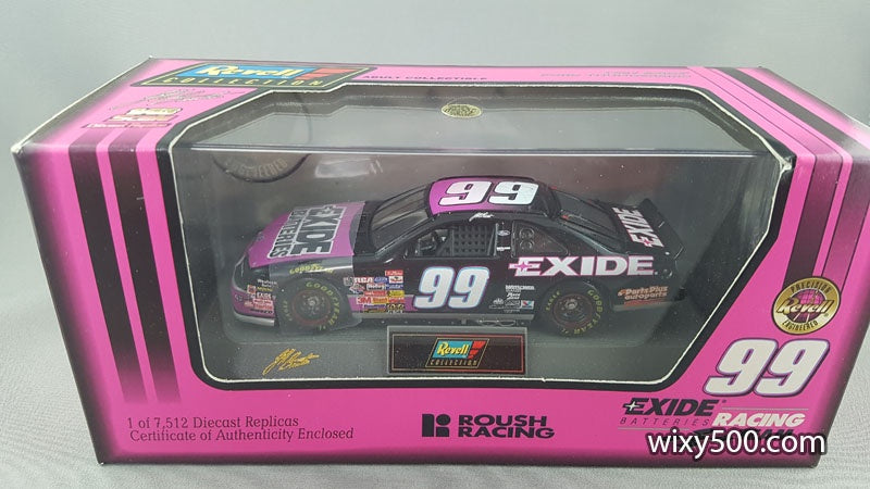 Revell 1:43  Jeff Burton #99 Excide Batteries Nascar